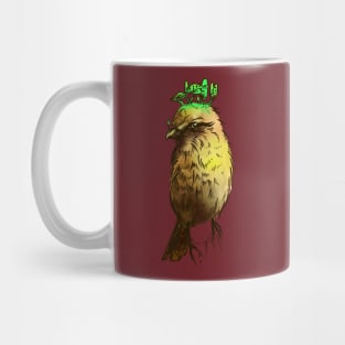 Mushroom Bird Mug